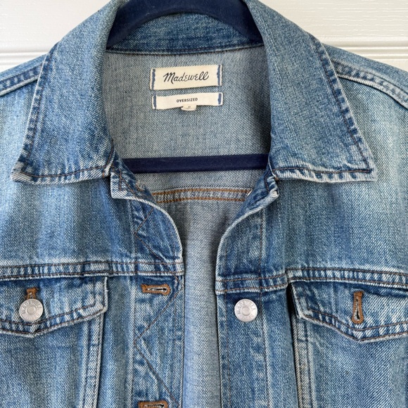 Madewell Oversize Denim Jacket - Picture 2 of 3